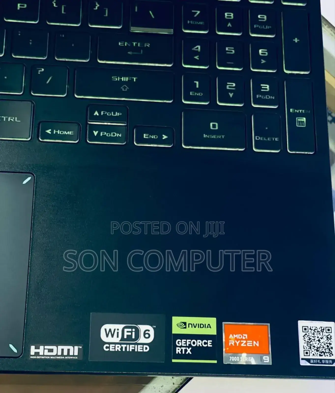 New Laptop Asus TUF Gaming A15 16GB AMD Ryzen 9 SSD 512GB