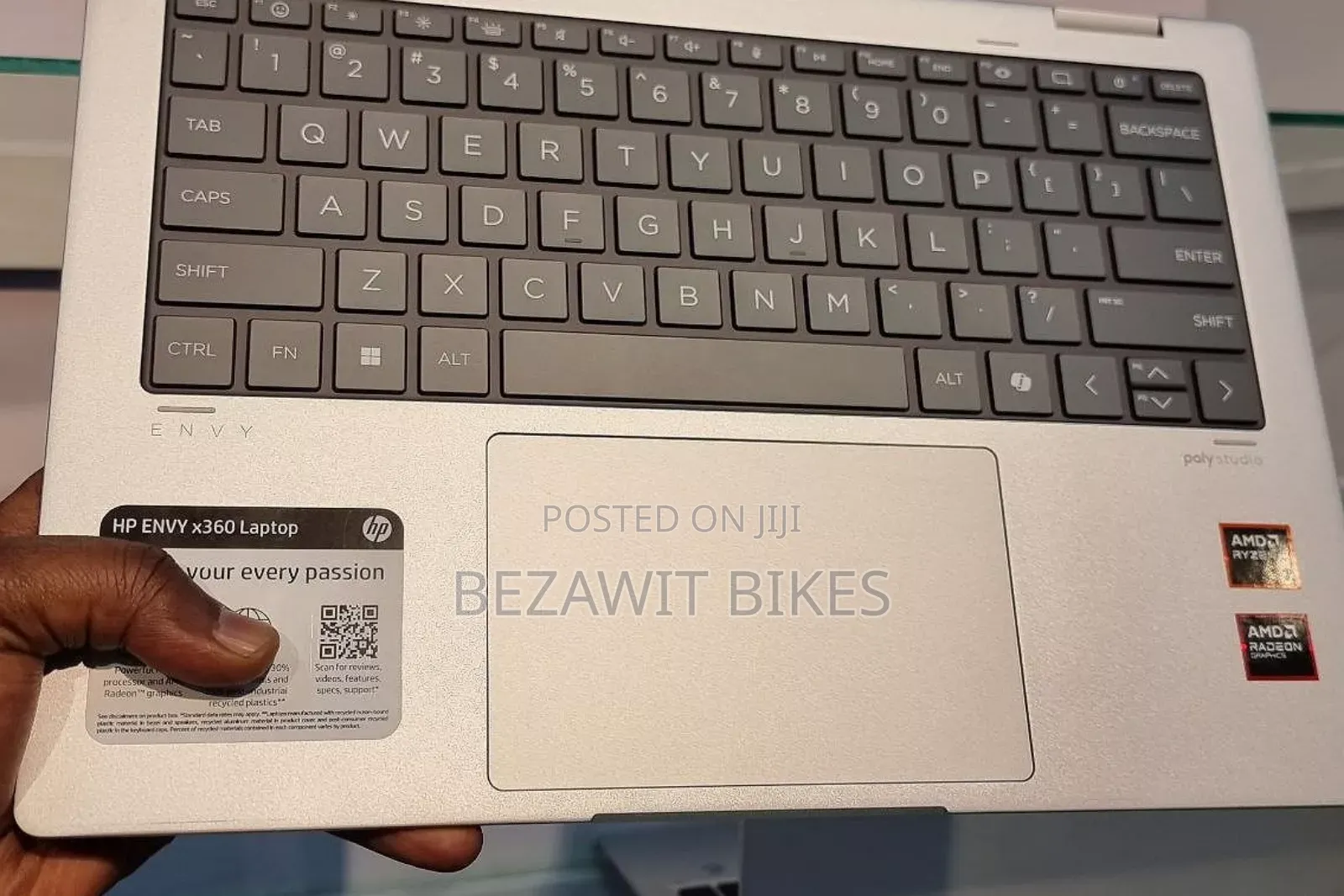 New Laptop HP Envy X360 16GB AMD Ryzen 7 SSD 1T