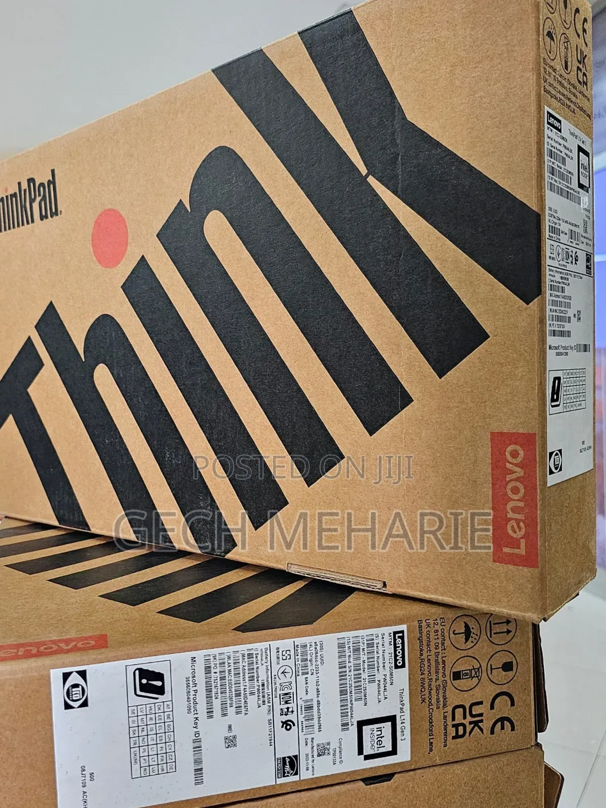 New Laptop Lenovo Thinkpad L14 16GB Intel Core I5 SSD 512GB
