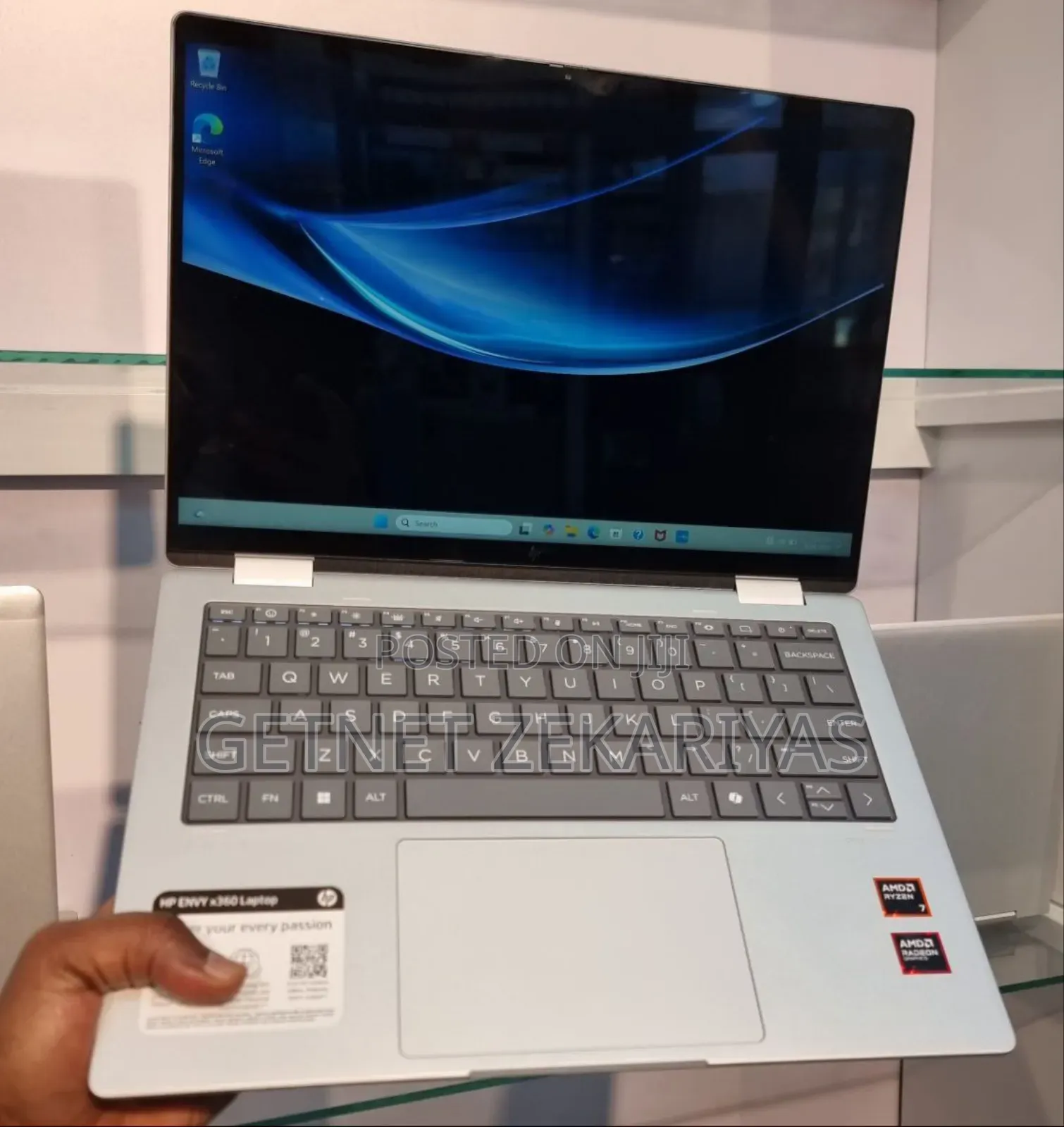 New Laptop HP Envy X360 16GB AMD Ryzen 7 SSD 1T