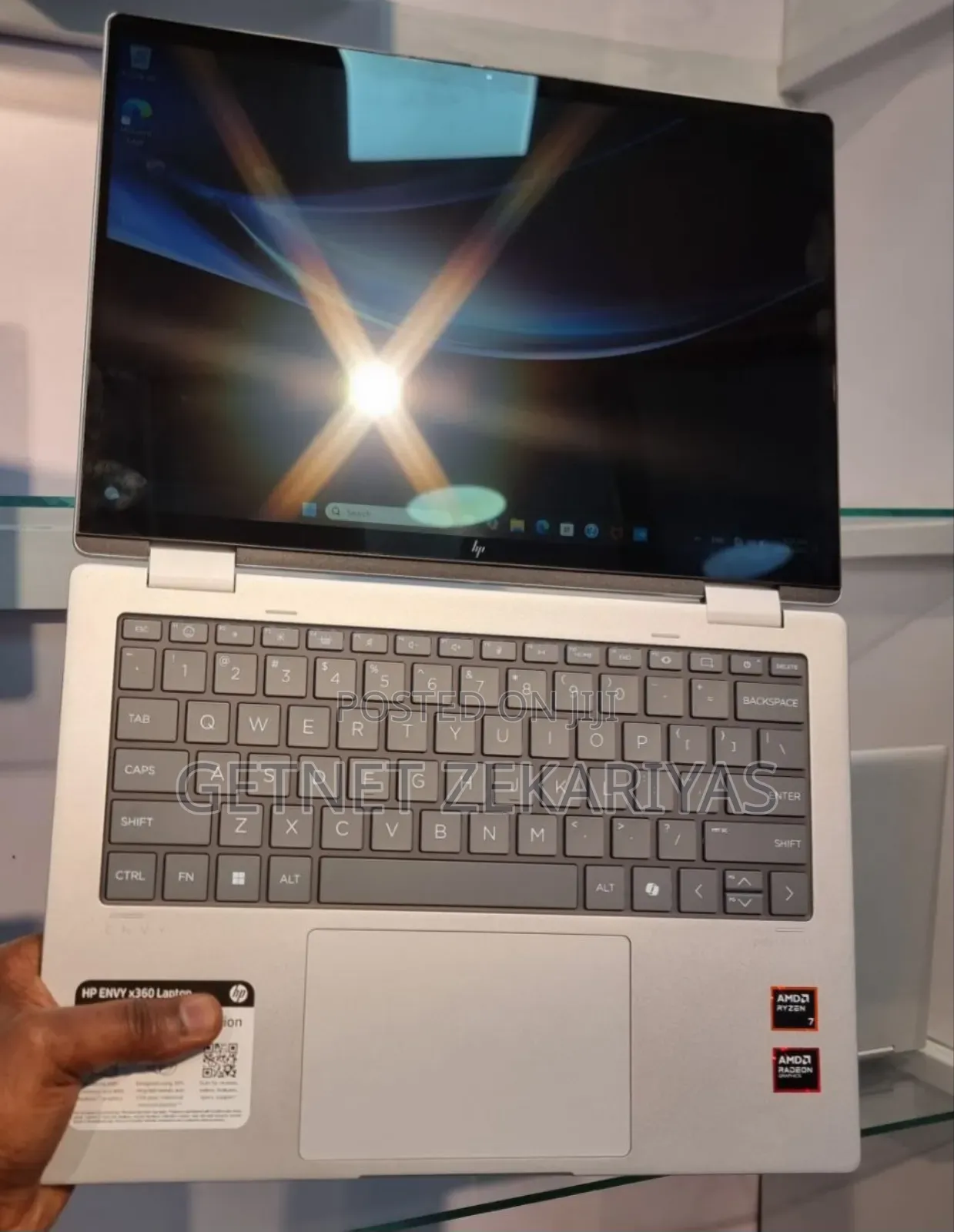 New Laptop HP Envy X360 16GB AMD Ryzen 7 SSD 1T