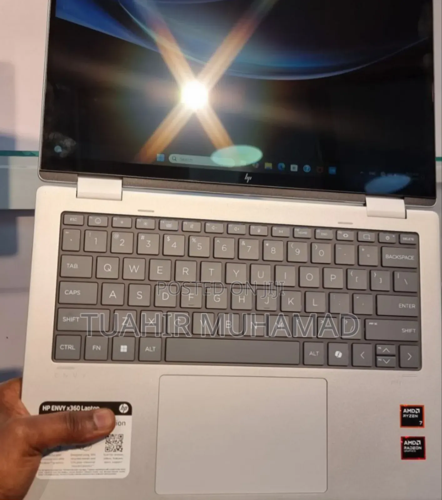 New Laptop HP Envy X360 16GB AMD Ryzen 7 SSD 512GB