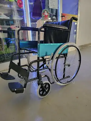Foldable Wheelchair፶×High-Quality Rexine Seat፺凸wheelchair