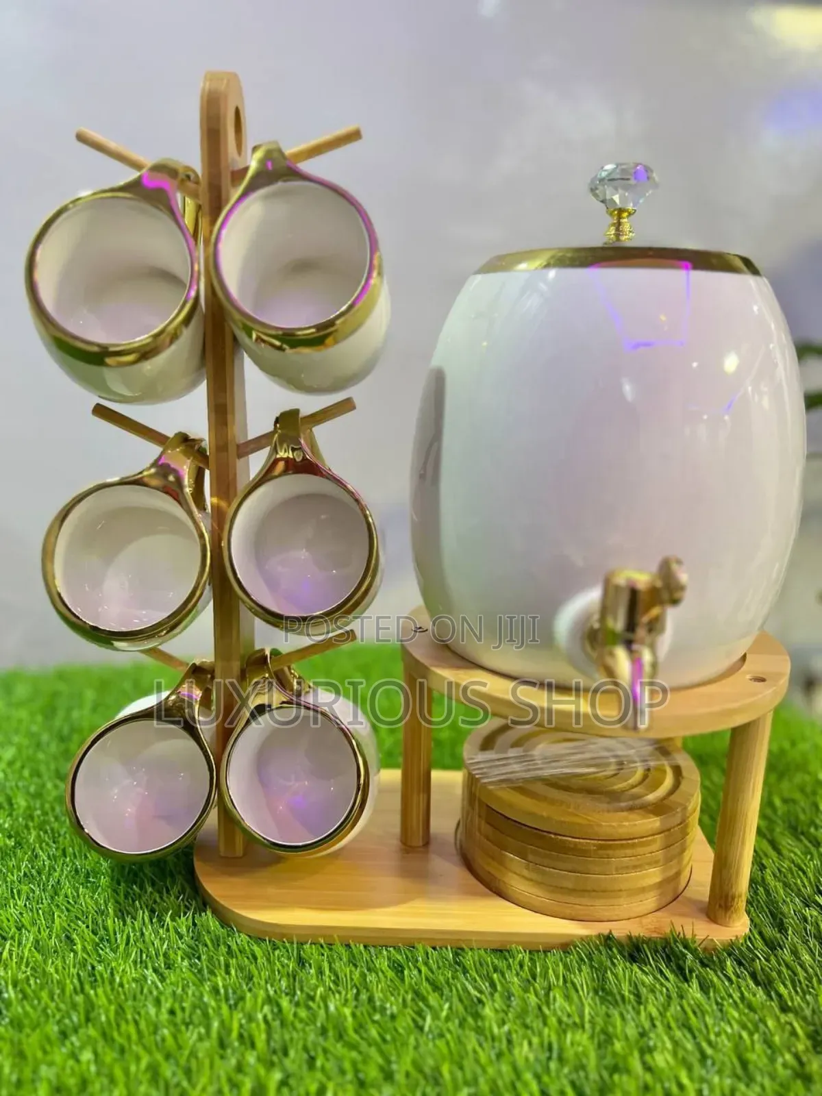 Dispenser Jar ትልቅ የሆነ የፈሳሽ ነገሮች ማቅረቢያ