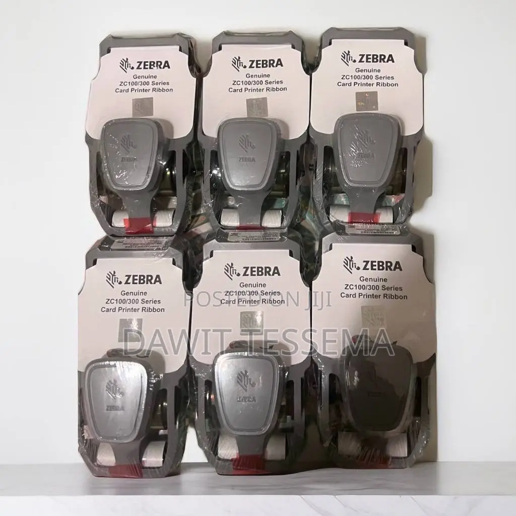 Zebra Ribbon, Ymcko - For Zebra Id Card