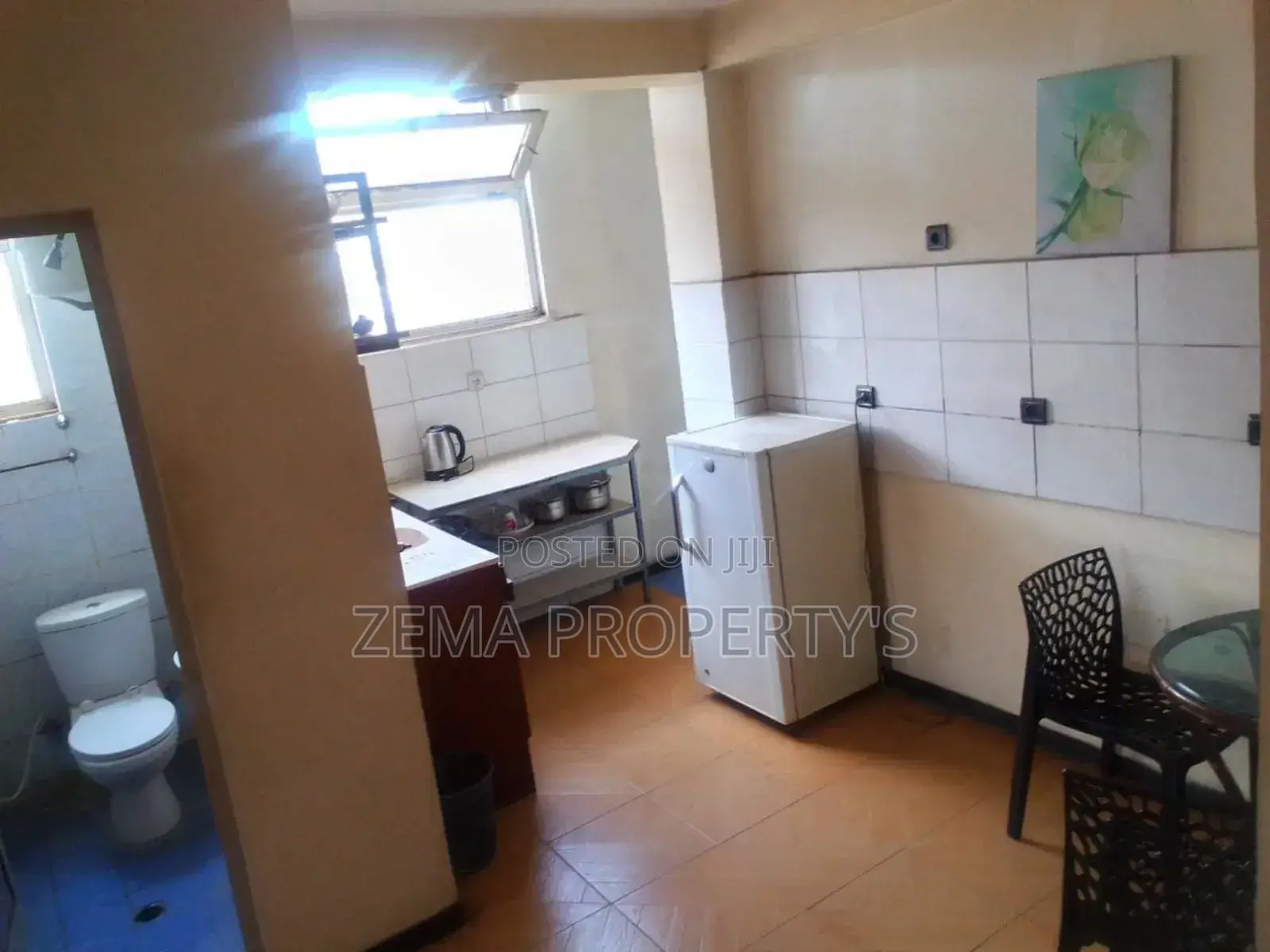 Furnished 1bdrm Apartment in Zema, Bole for rent