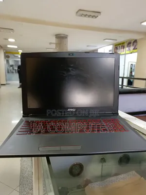 New Laptop MSI GF63 8GB Intel Core I5 SSD 256GB