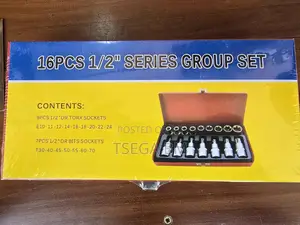 16pcs 1/2" Trox Key Set