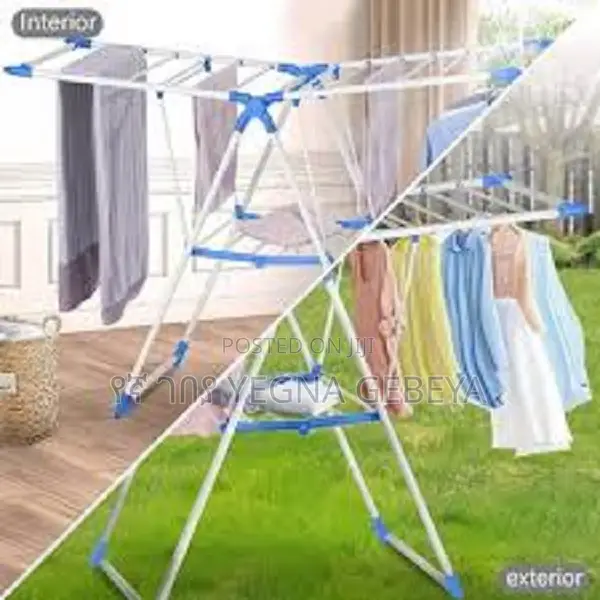 Folding Clothes Horse Airer Drying Rack