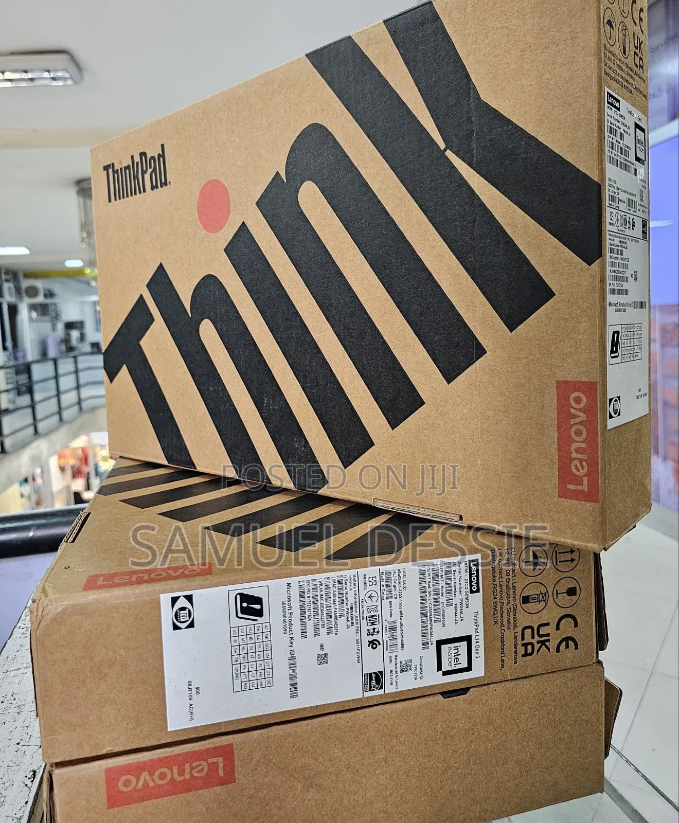 New Laptop Lenovo Thinkpad L14 16GB Intel Core I5 SSD 512GB