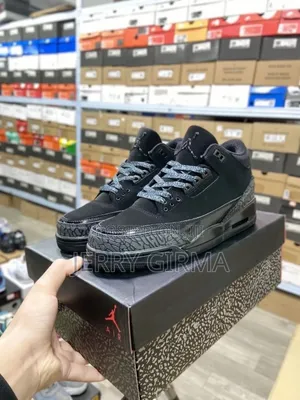 Jordan 3 "Black Cat"