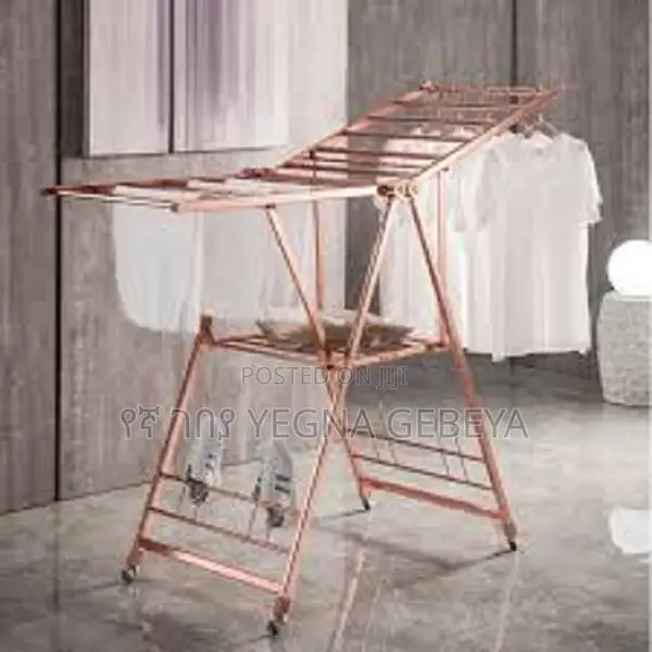 Drying Hanger Floor Aluminum Alloy Clothes Rack