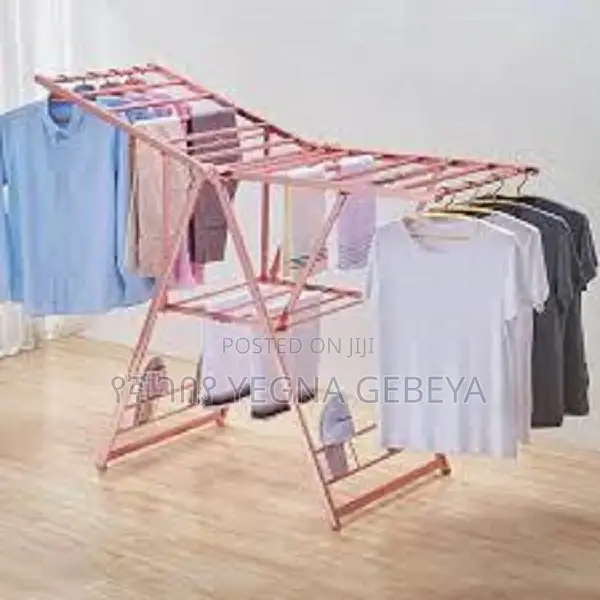 Drying Hanger Floor Aluminum Alloy Clothes Rack