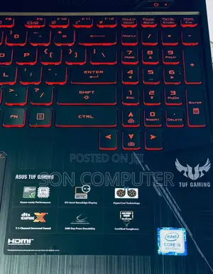 New Laptop Asus TUF Gaming A15 16GB Intel Core I5 SSD 1T
