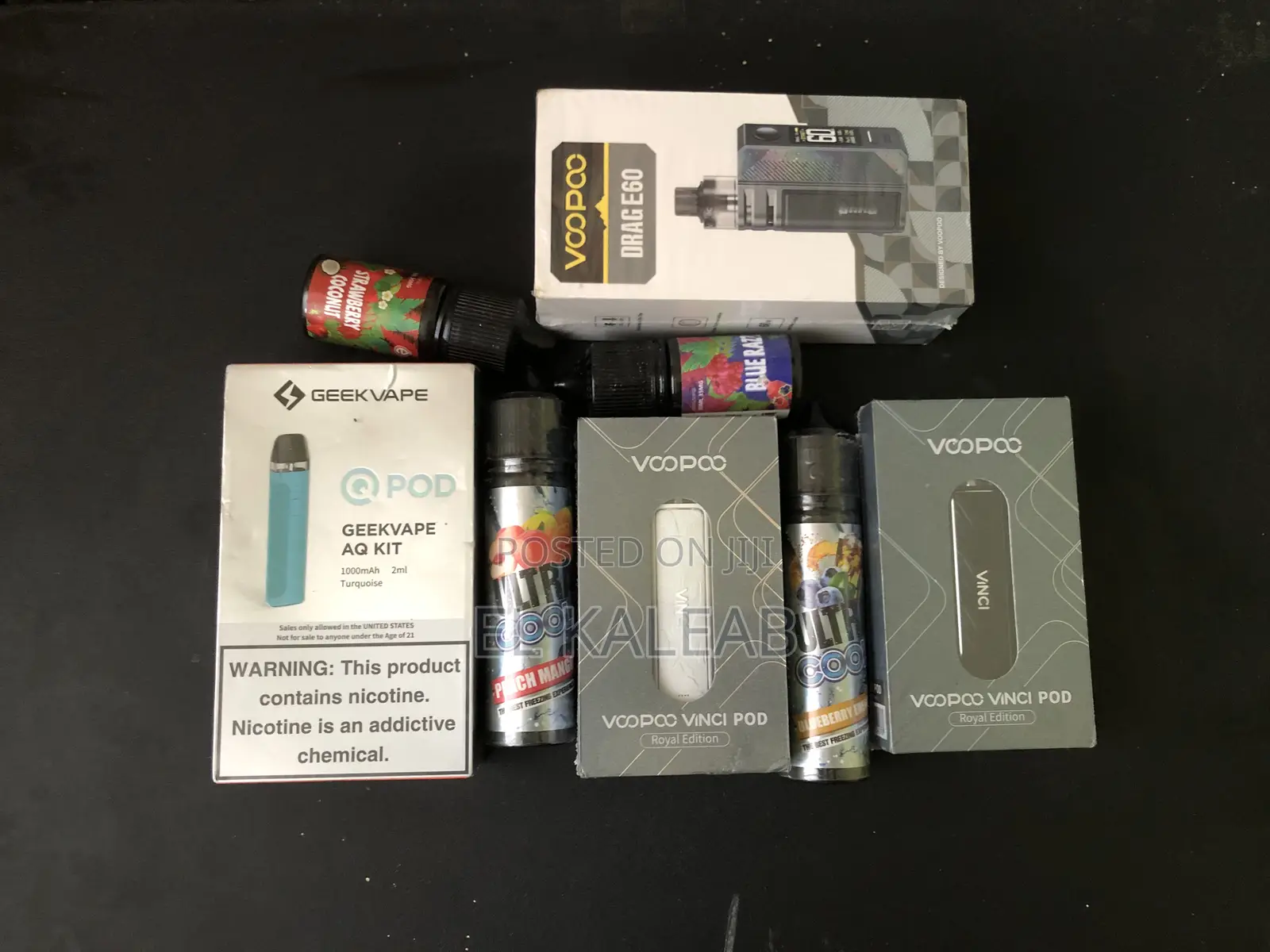 Refillable Vapes and Oils in Different Brand