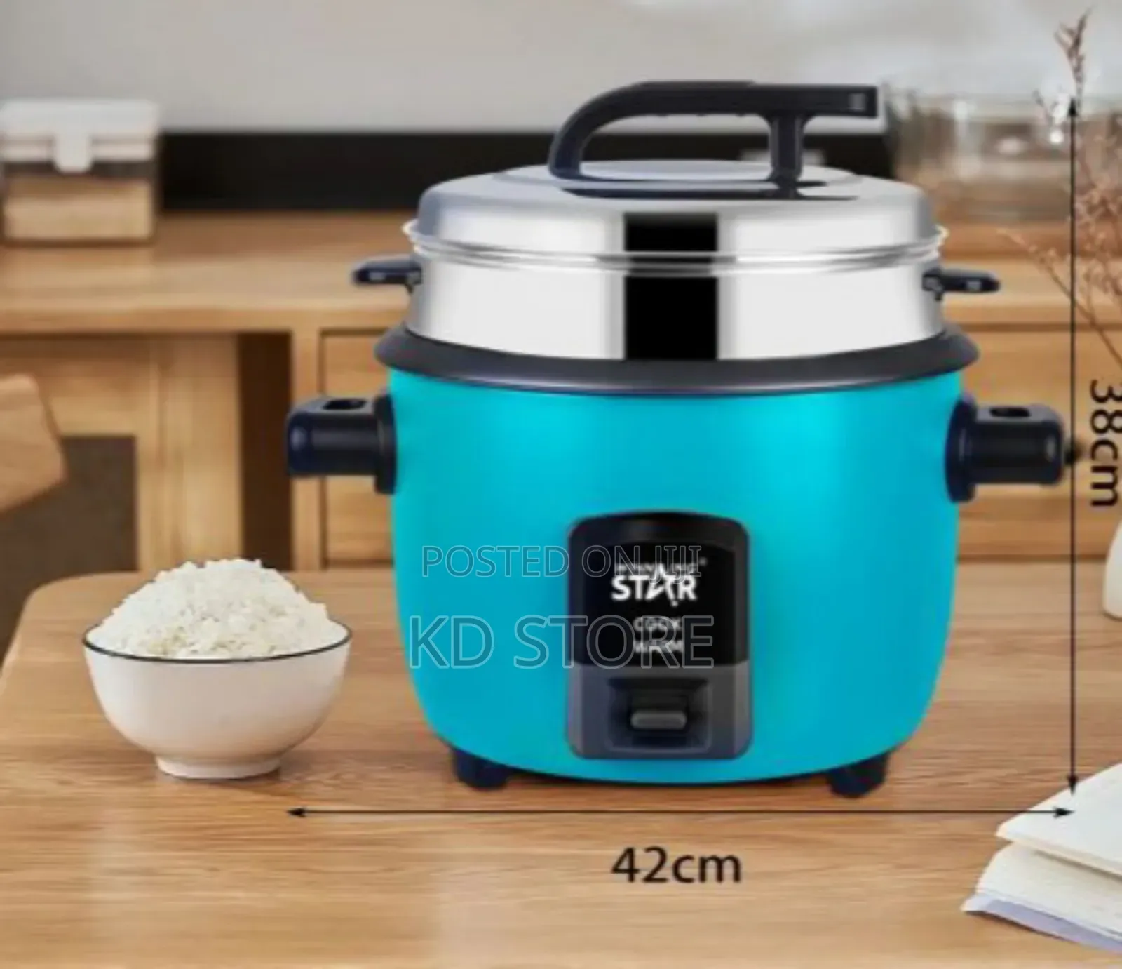 የሩዝ ማብሰያ በእንፋሎትም አትክልትም አሳም የሚያበስል ያለው