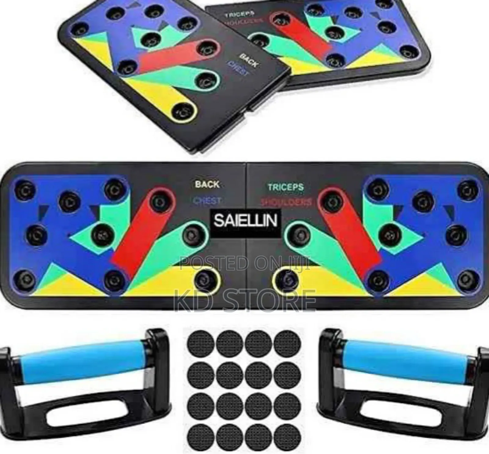 Home/Gym ተጣጣፊ ፑሽ አፕ መስሪያ