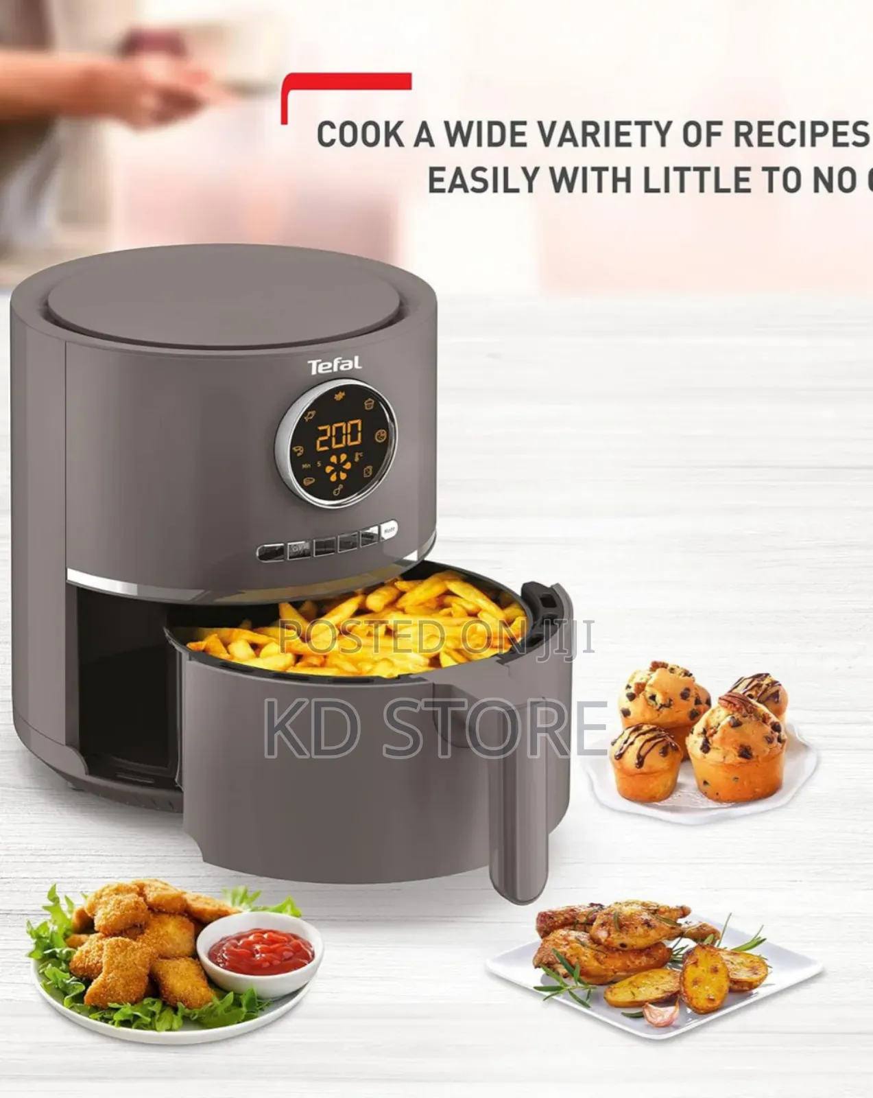 Tefal Ultra Fry Digital Air Fryer4.2 Liters