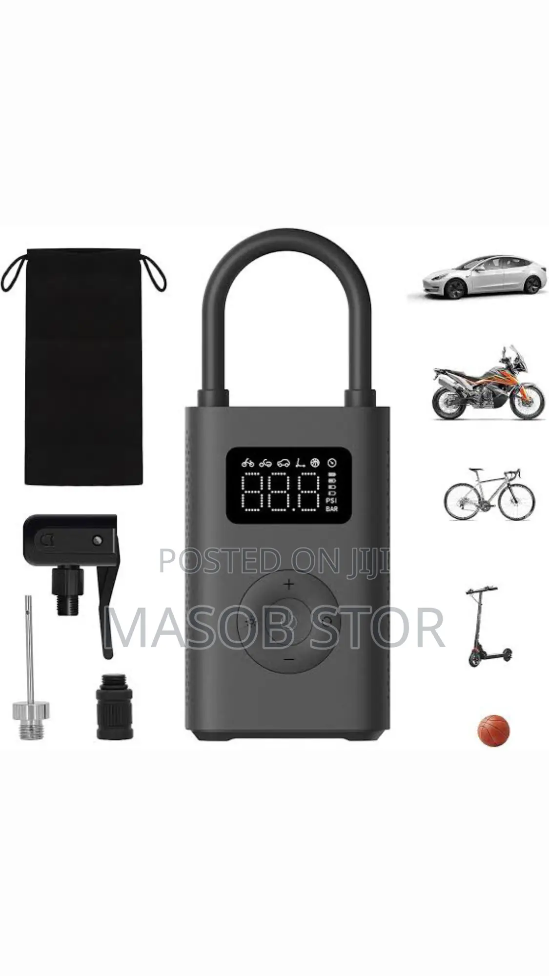 Mi Portable Electric Air Compressor 2 \የመኪና የጎማ መንፊያ