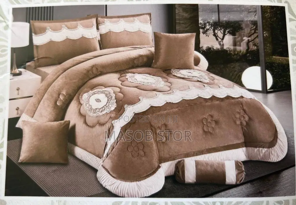 7pcs Comforter Set/ ኮምፈርት