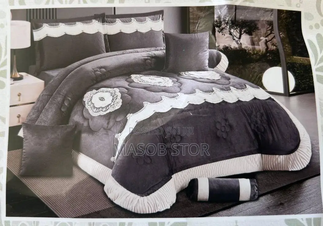 7pcs Comforter Set/ ኮምፈርት