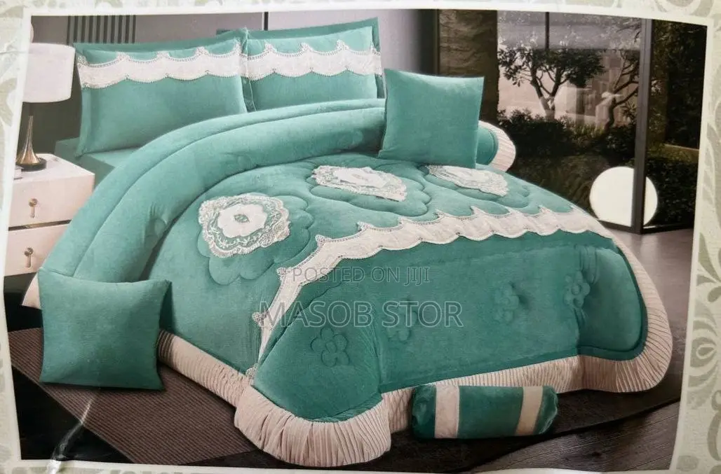7pcs Comforter Set/ ኮምፈርት