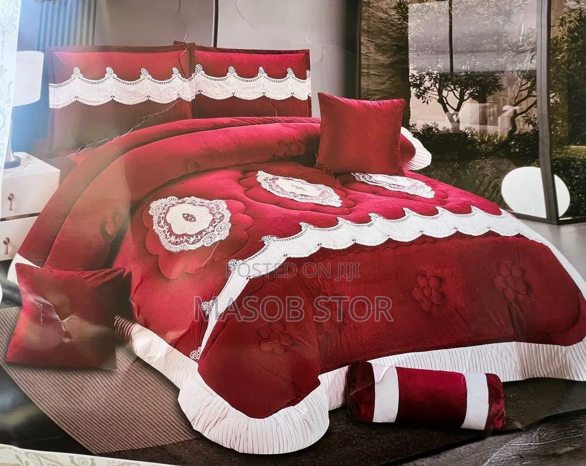 7pcs Comforter Set/ ኮምፈርት