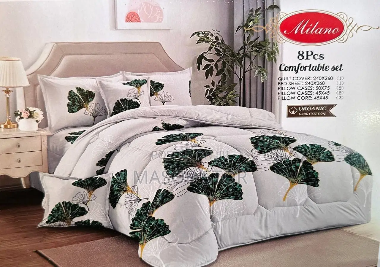 8 ፒስ የኮምፈርተር ጥቅል