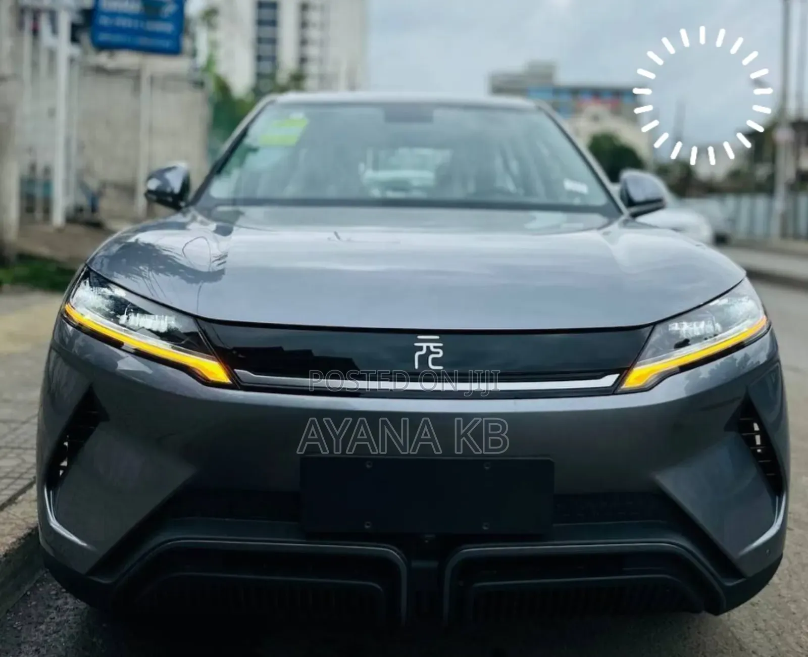 New BYD Yuan Up 2025 Gray