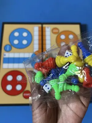 Photo - 3in1 Game Board Ludo + Chess + Checkers 3በ1 ጨዋታ ቼስ + ዳማ +ሉዶ