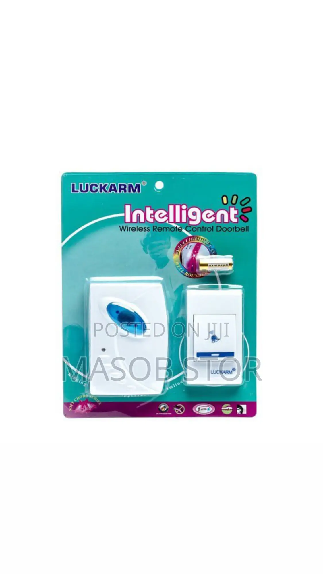 Smart Wireless Doorbell, Home Outdoor የበር ደወል !