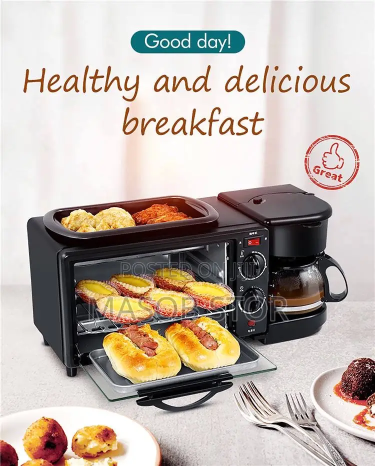 Sanford 3 in 1 Breakfast Maker / ሳንፎርድ 3 በ 1 ቁርስ ሰሪ