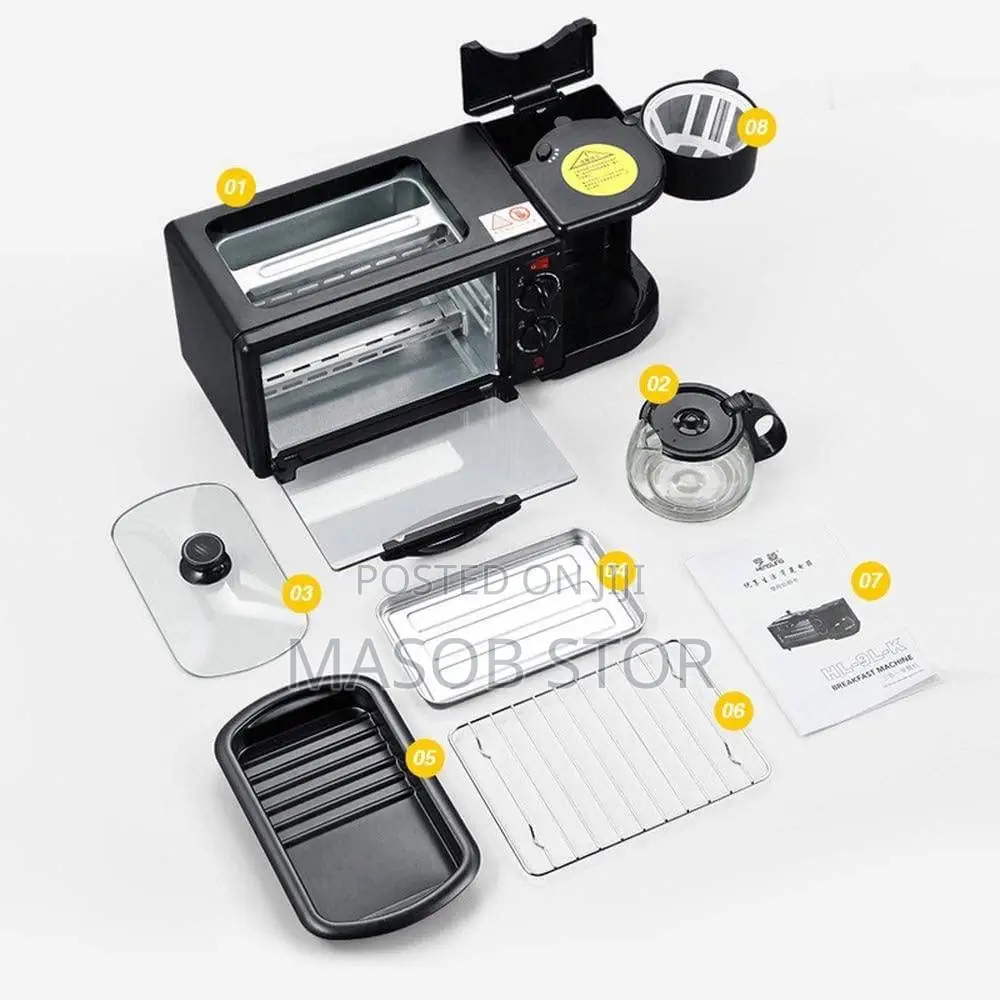 Sanford 3 in 1 Breakfast Maker / ሳንፎርድ 3 በ 1 ቁርስ ሰሪ