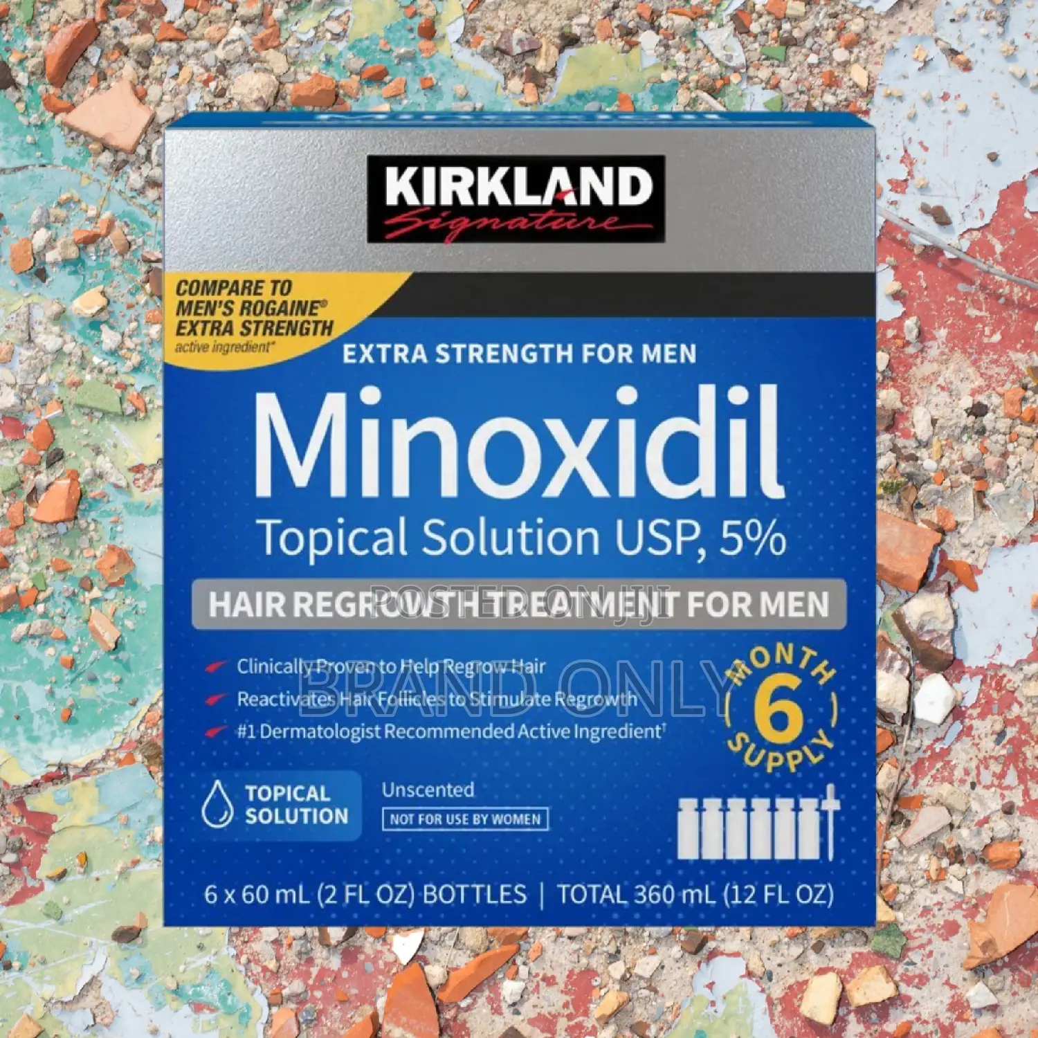 Minoxidil for Bald Scalp Hair Growth