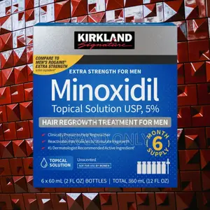 Photo - Minoxidil for Bald Hair Loss Aid