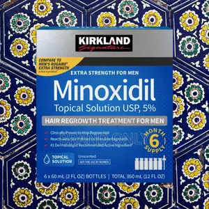 Photo - Minoxidil Best for Afro Hair: Combines Natural Ingredients