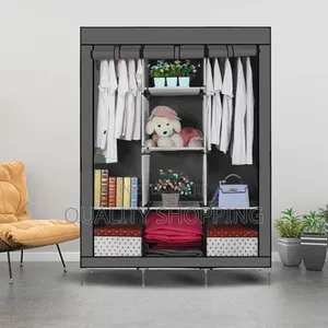 Photo - Modern Stylish Clothes Storage Wardrobe –3-layer Organizer