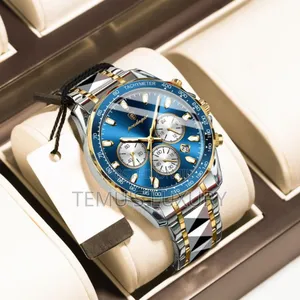 Photo - Poedagar Men's Watches Original Quartz Watch for Man