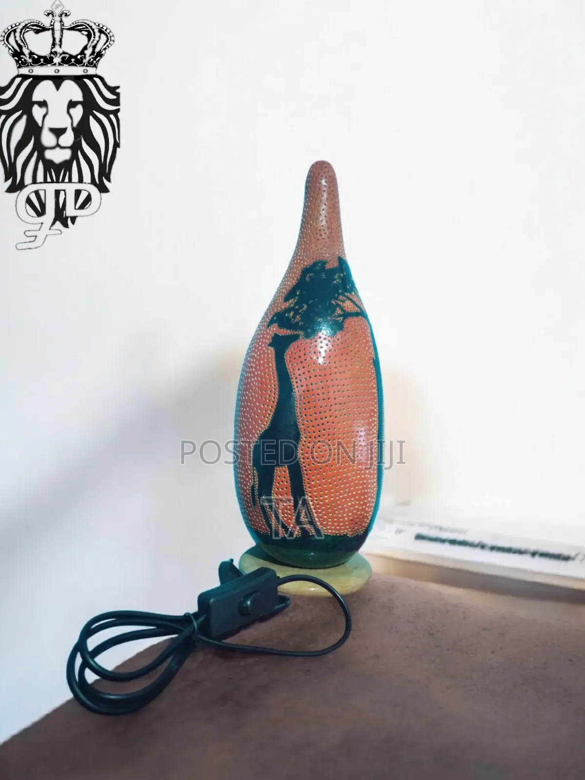Decore Custom Made Gourd Lamp