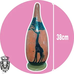 Decore Custom Made Gourd Lamp