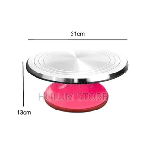 Cake Turntable Stand Set