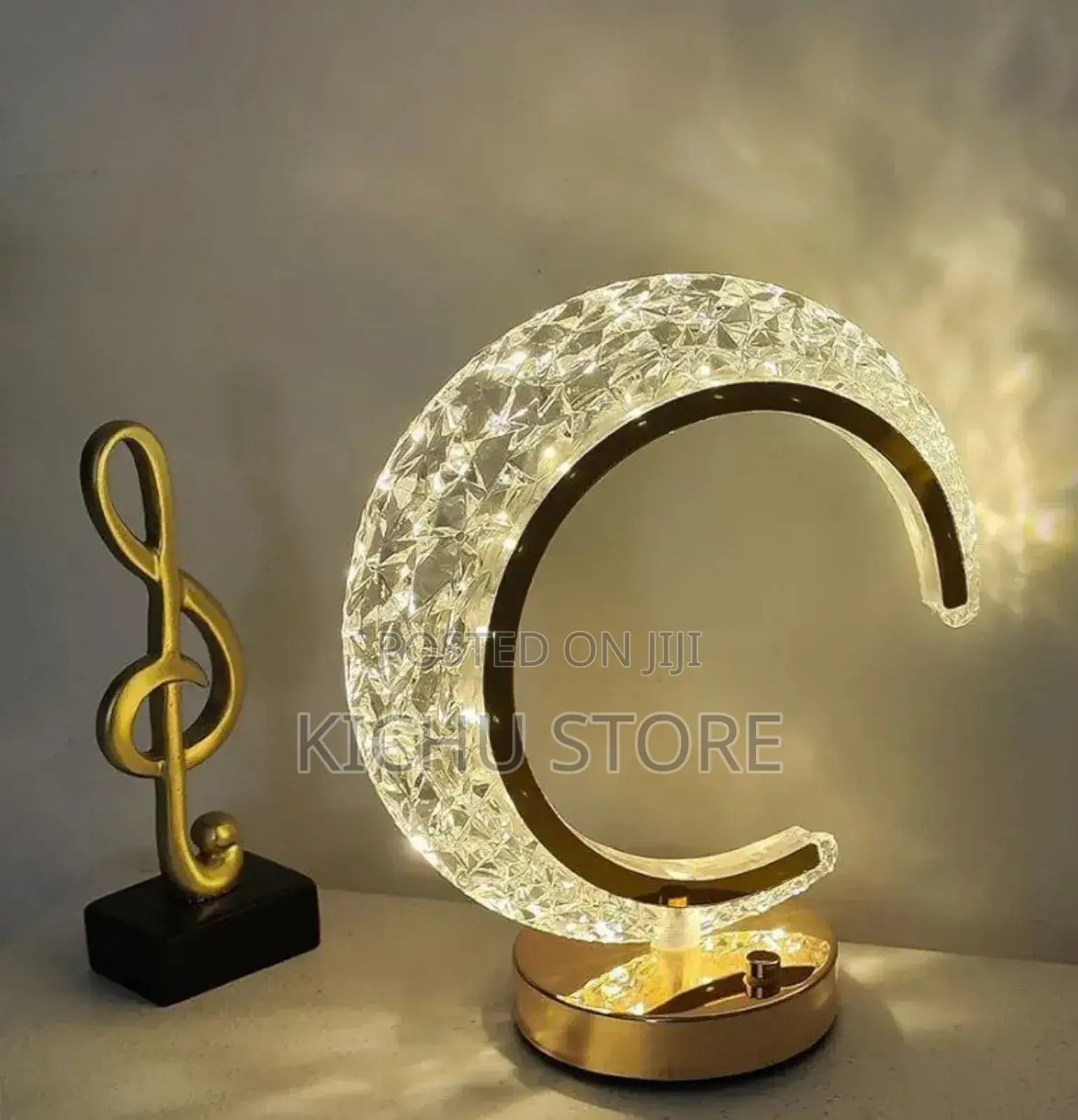 Led Crystal Table Lamp