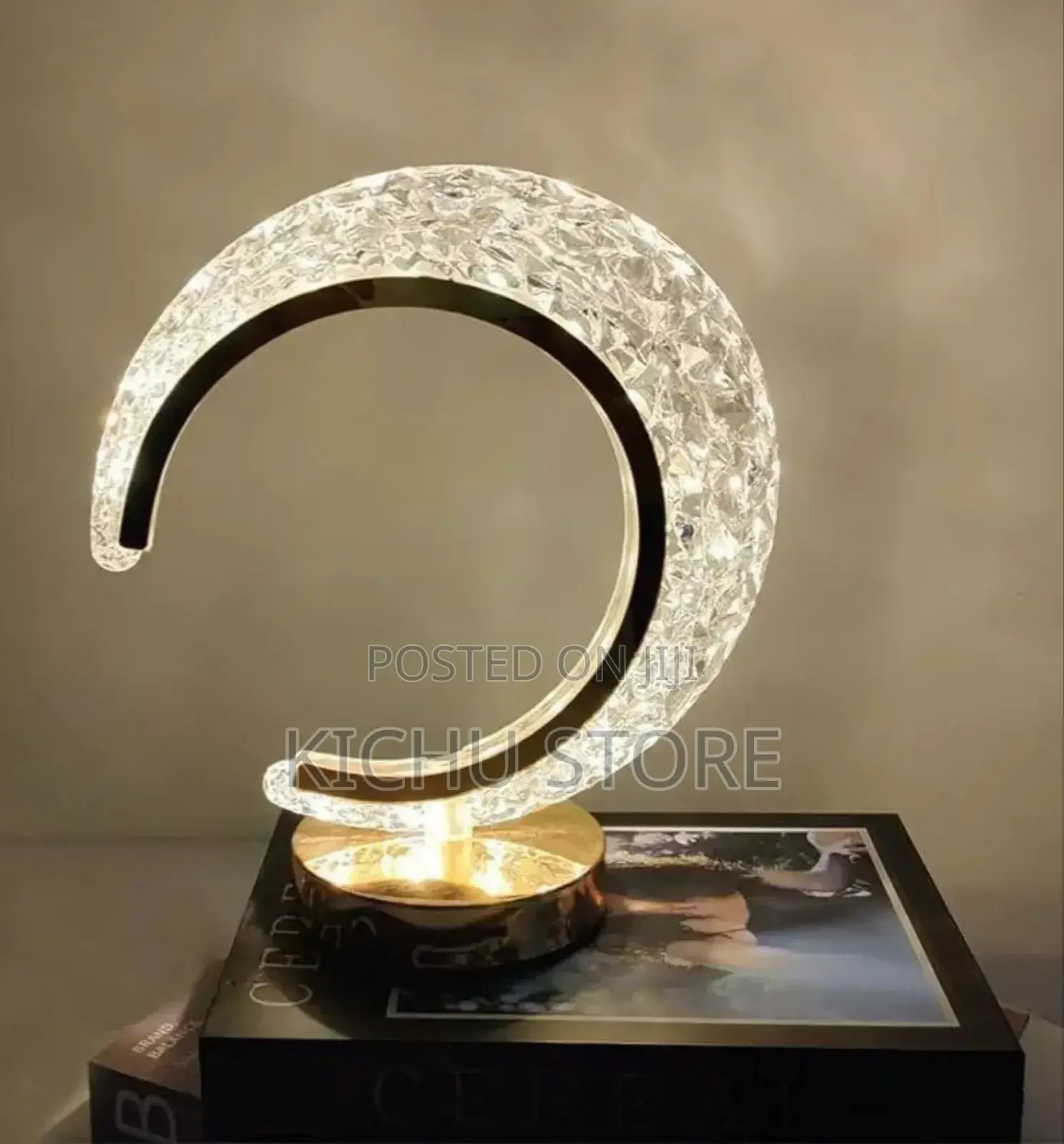 Led Crystal Table Lamp