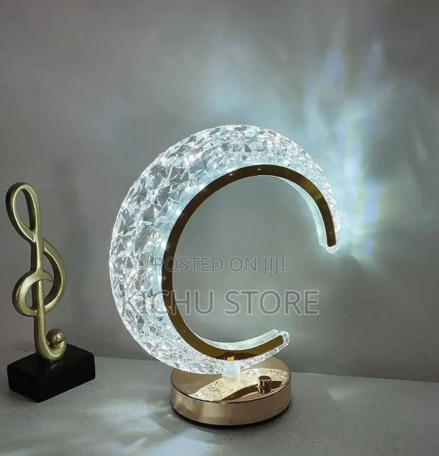 Led Crystal Table Lamp