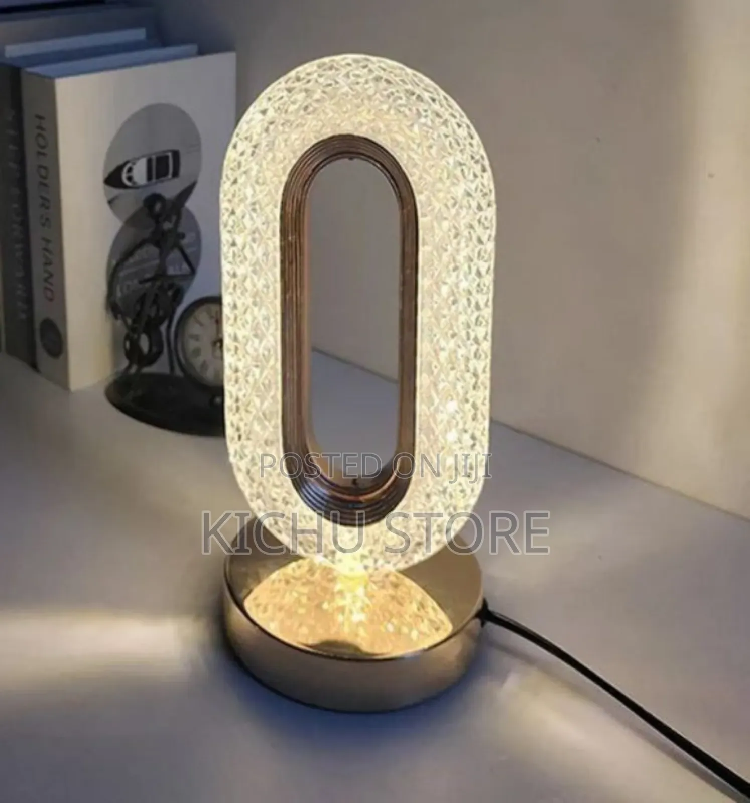 Led Crystal Table Lamp