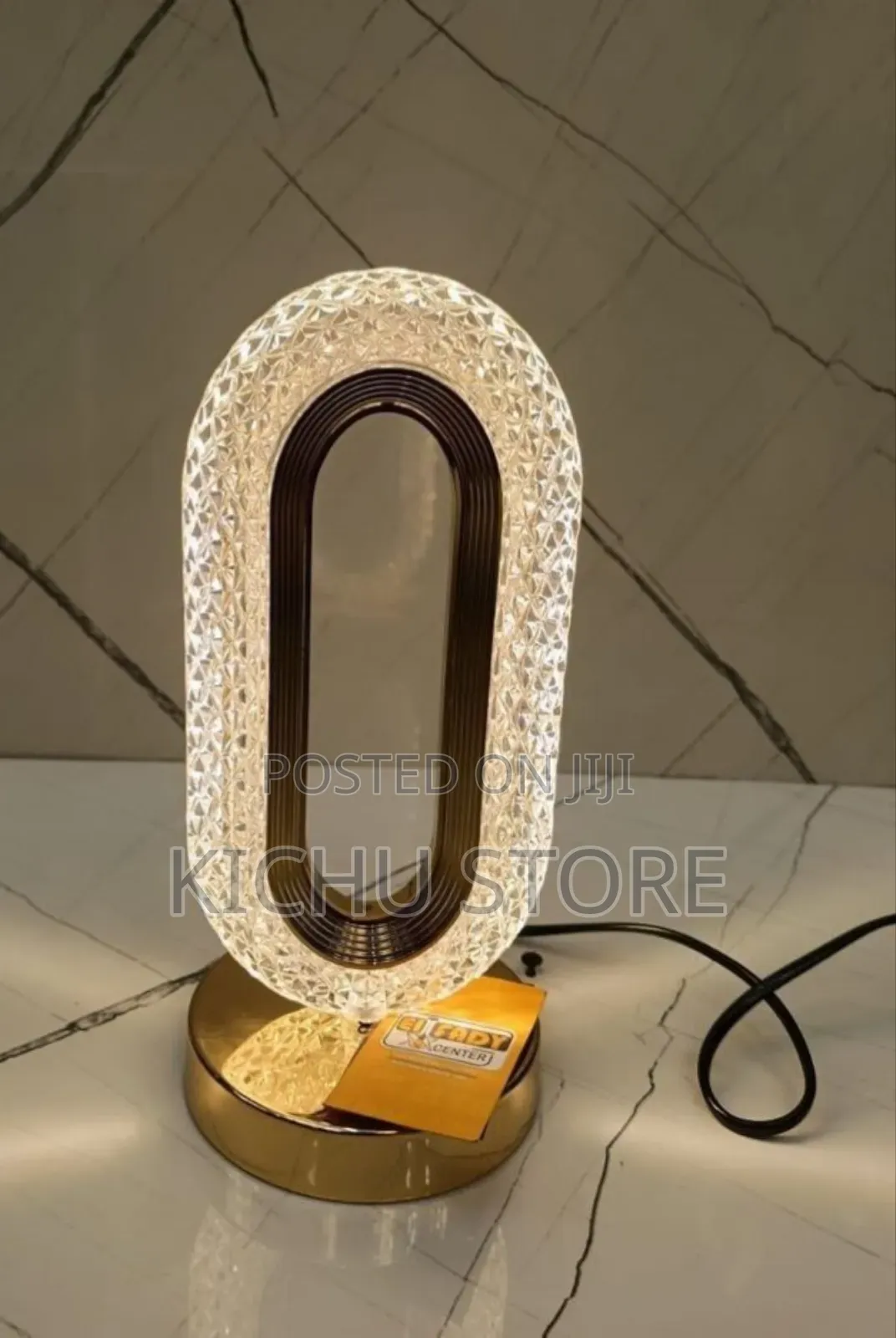 Led Crystal Table Lamp
