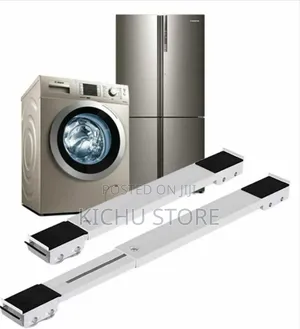 Adjustable Moving Roller Wheels Stand With Brake.