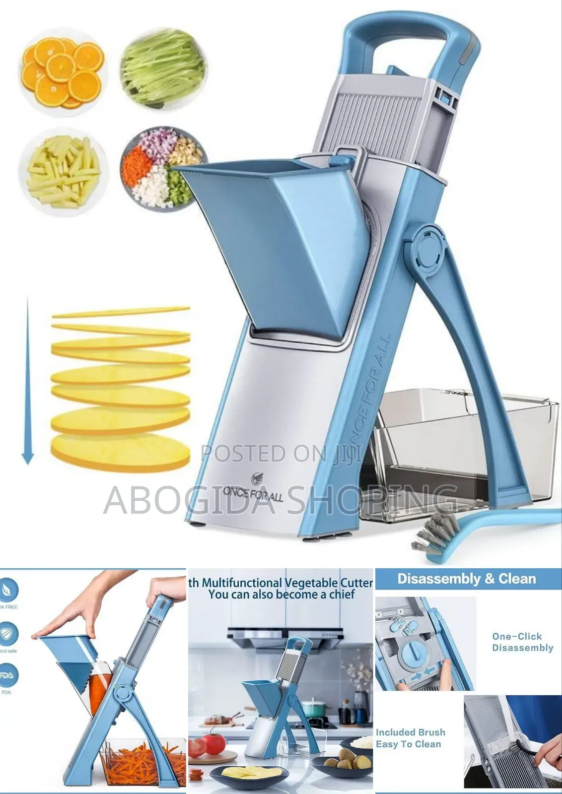 Effortless Multifunctional Vegetable Cutter For