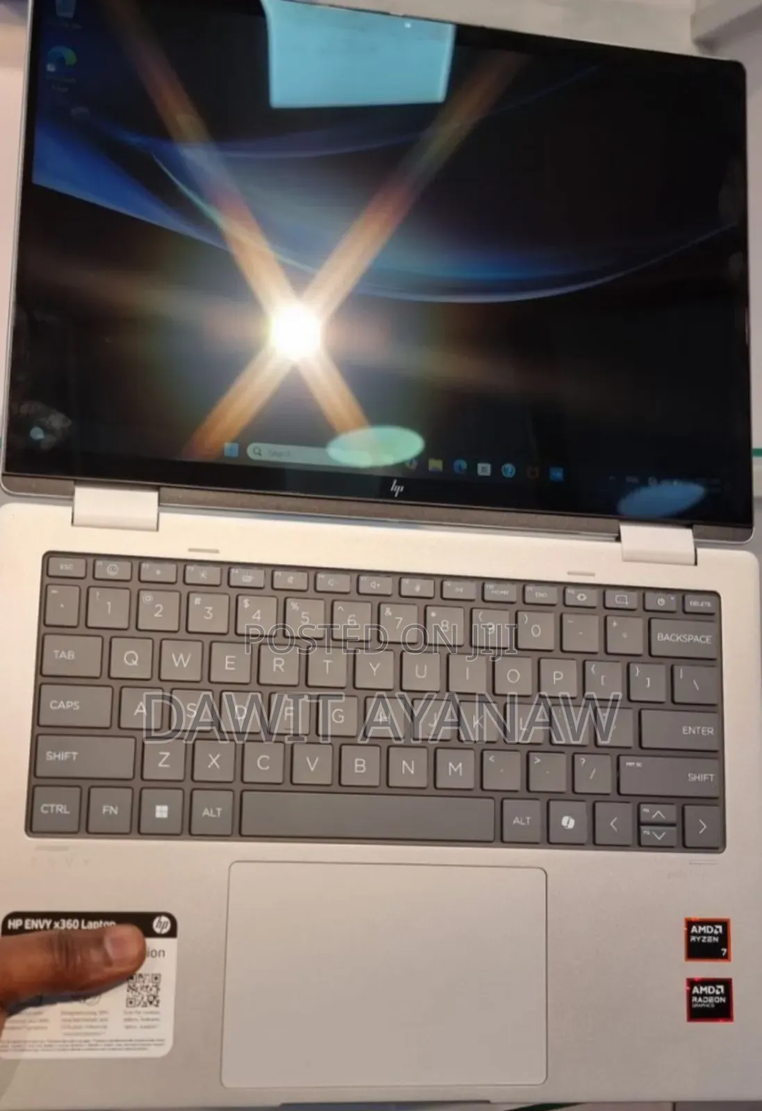 New Laptop HP Envy X360 16GB AMD Ryzen 7 SSD 1T