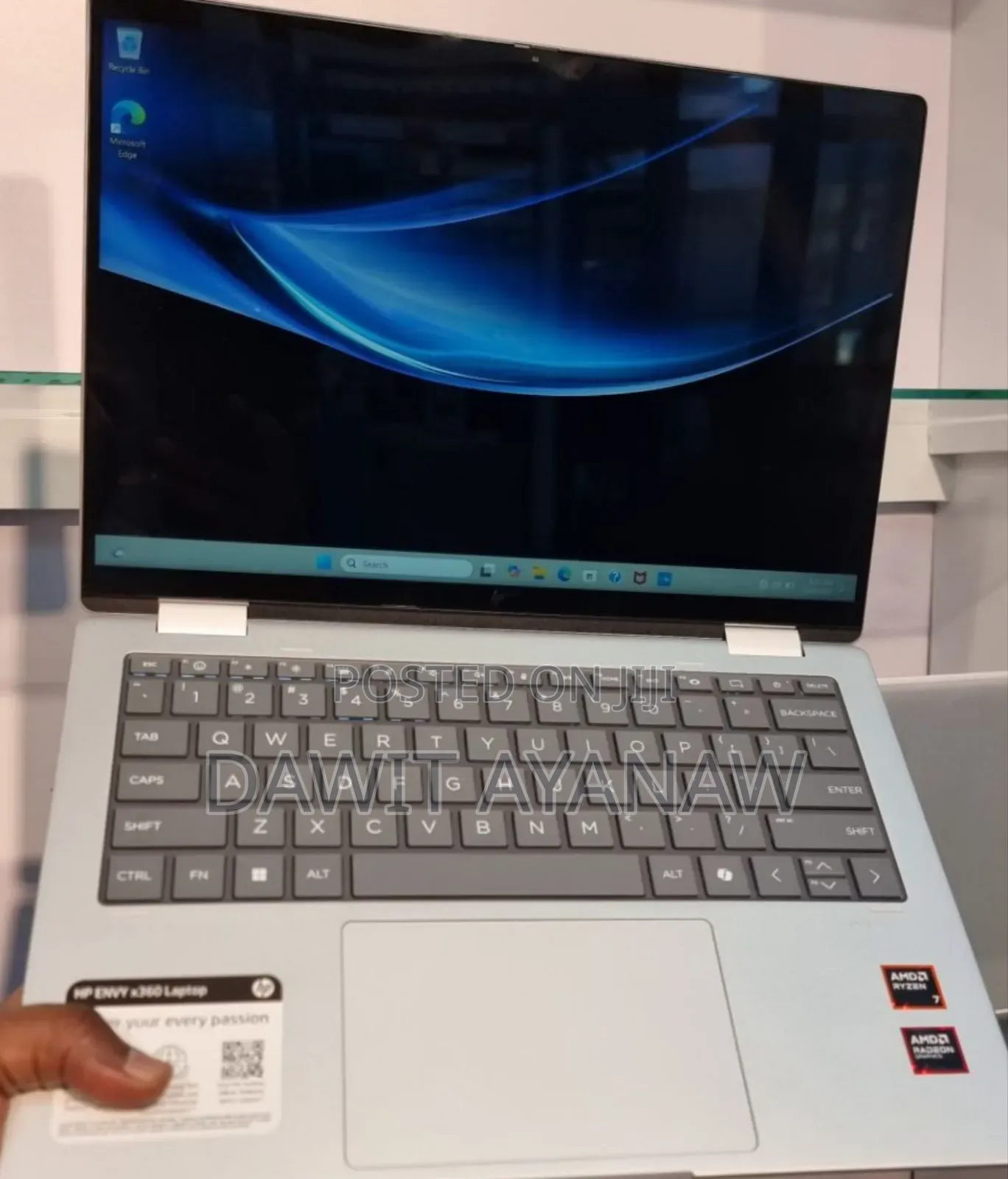 New Laptop HP Envy X360 16GB AMD Ryzen 7 SSD 1T